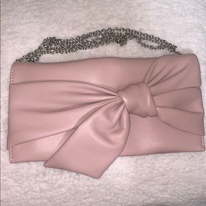 INC flat crossbody clutch